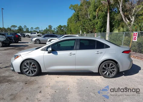 2021 Toyota Corolla Se z USA, uszkodzony, nr VIN 5YFS4MCE7MP062485